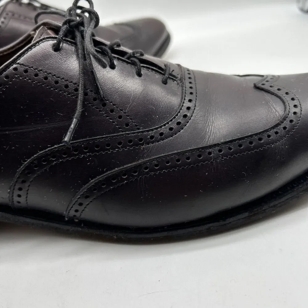 Allen Edmonds Men's Brown Leather Chester Winthrop Oxfords Marlow Shoes‎ 11.5